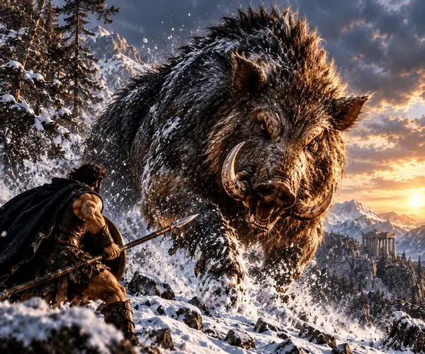 The Erymanthian Boar
