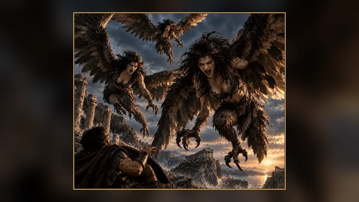Harpies, Greek mythology